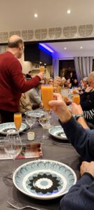 Repas de l’Aïkido Club Yonnais du 25 janvier 2025 aux Délices d’Agadir