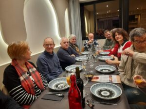 Repas de l’Aïkido Club Yonnais du 25 janvier 2025 aux Délices d’Agadir