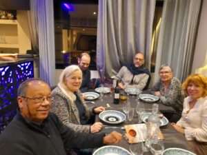 Repas de l’Aïkido Club Yonnais du 25 janvier 2025 aux Délices d’Agadir