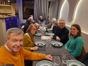 Repas de l’Aïkido Club Yonnais du 25 janvier 2025 aux Délices d’Agadir