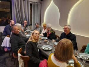 Repas de l’Aïkido Club Yonnais du 25 janvier 2025 aux Délices d’Agadir