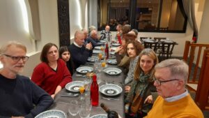 Repas de l’Aïkido Club Yonnais du 25 janvier 2025 aux Délices d’Agadir