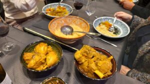 Repas de l’Aïkido Club Yonnais du 25 janvier 2025 aux Délices d’Agadir